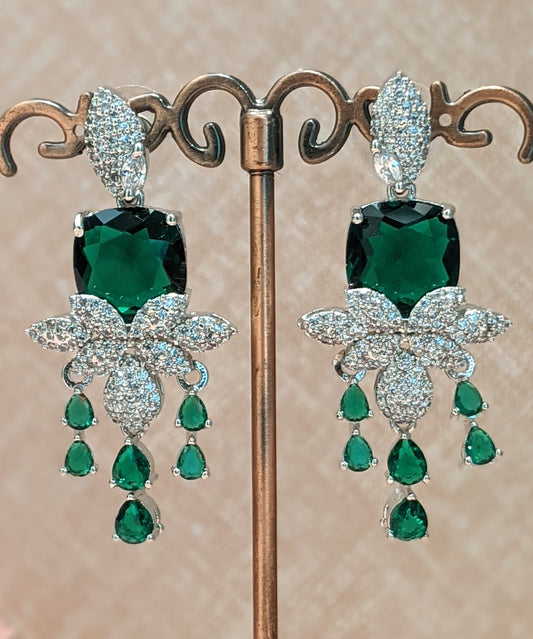 Emerald Bloom Chandeliers