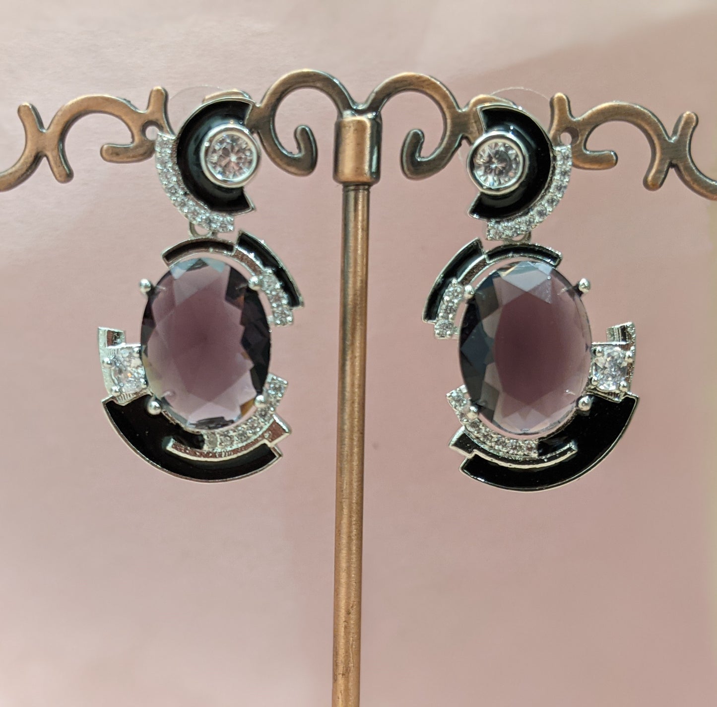 Noir Eclipse Earrings