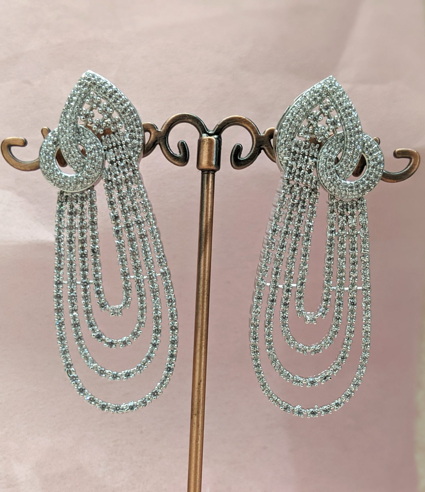Cascading Elegance Earrings