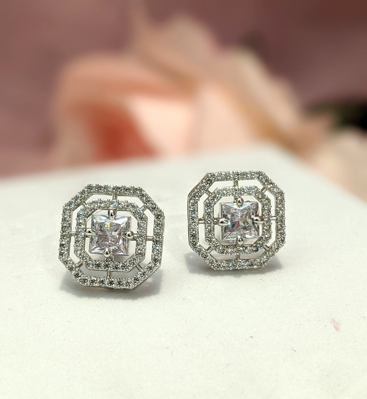 Hexagon Studs