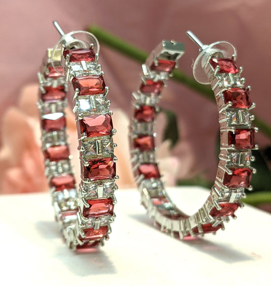 Red Hoops - 1