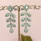 Crystal Vine Drop Earrings