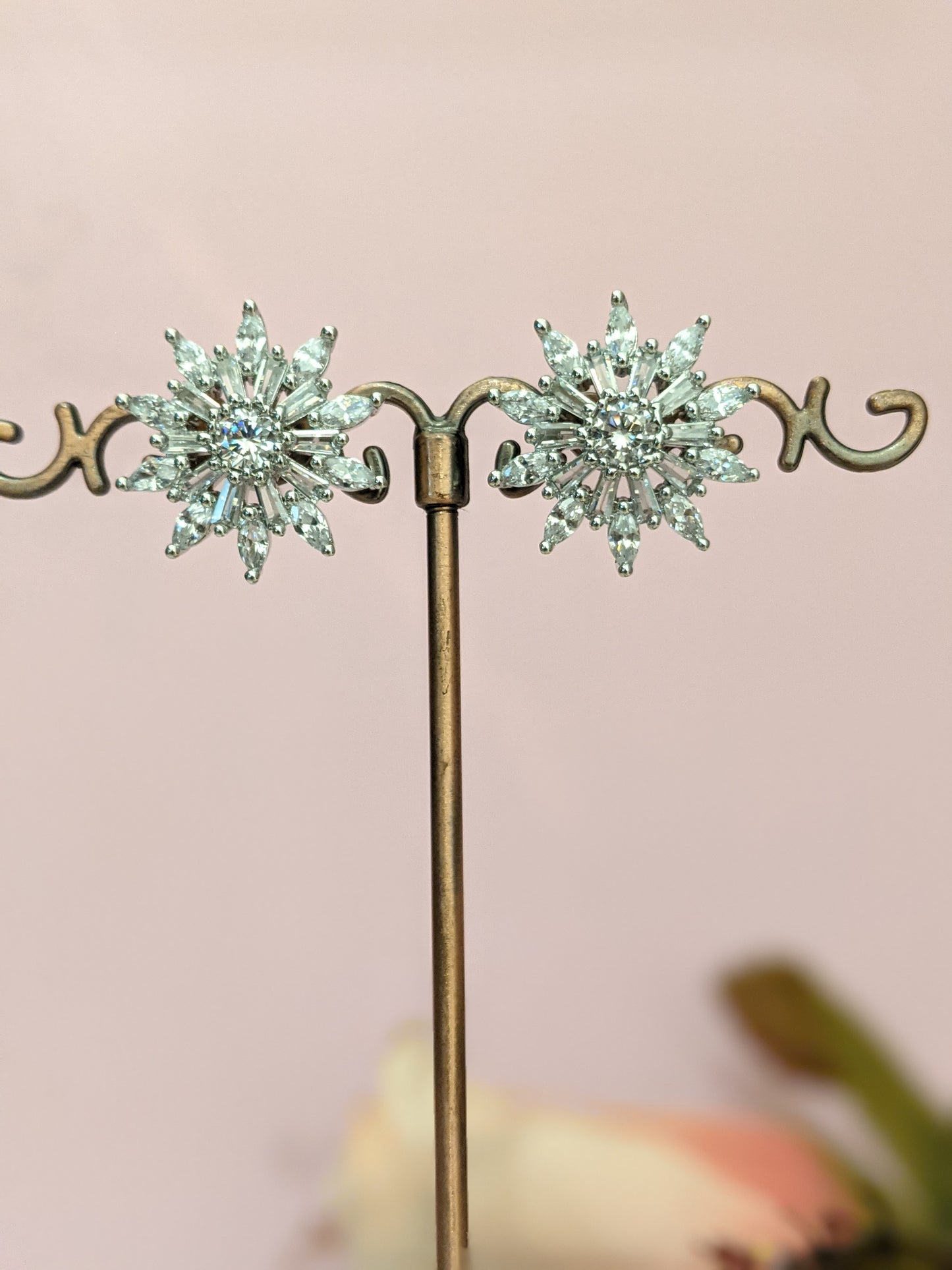 Crystal Starburst Studs