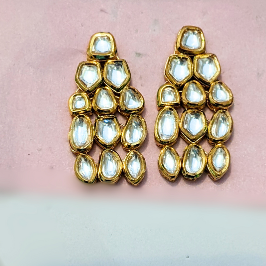 Meena Kari Style Earrings